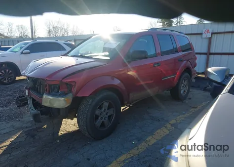 2008 Dodge Durango Slt из США, поврежденный, VIN 1D8HD48K78F101325